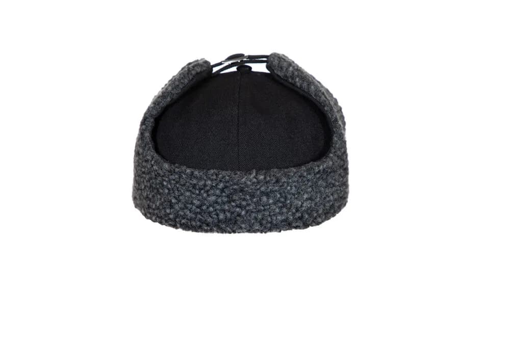 9082 CAP WITH EAR FLAPS - Schwarz