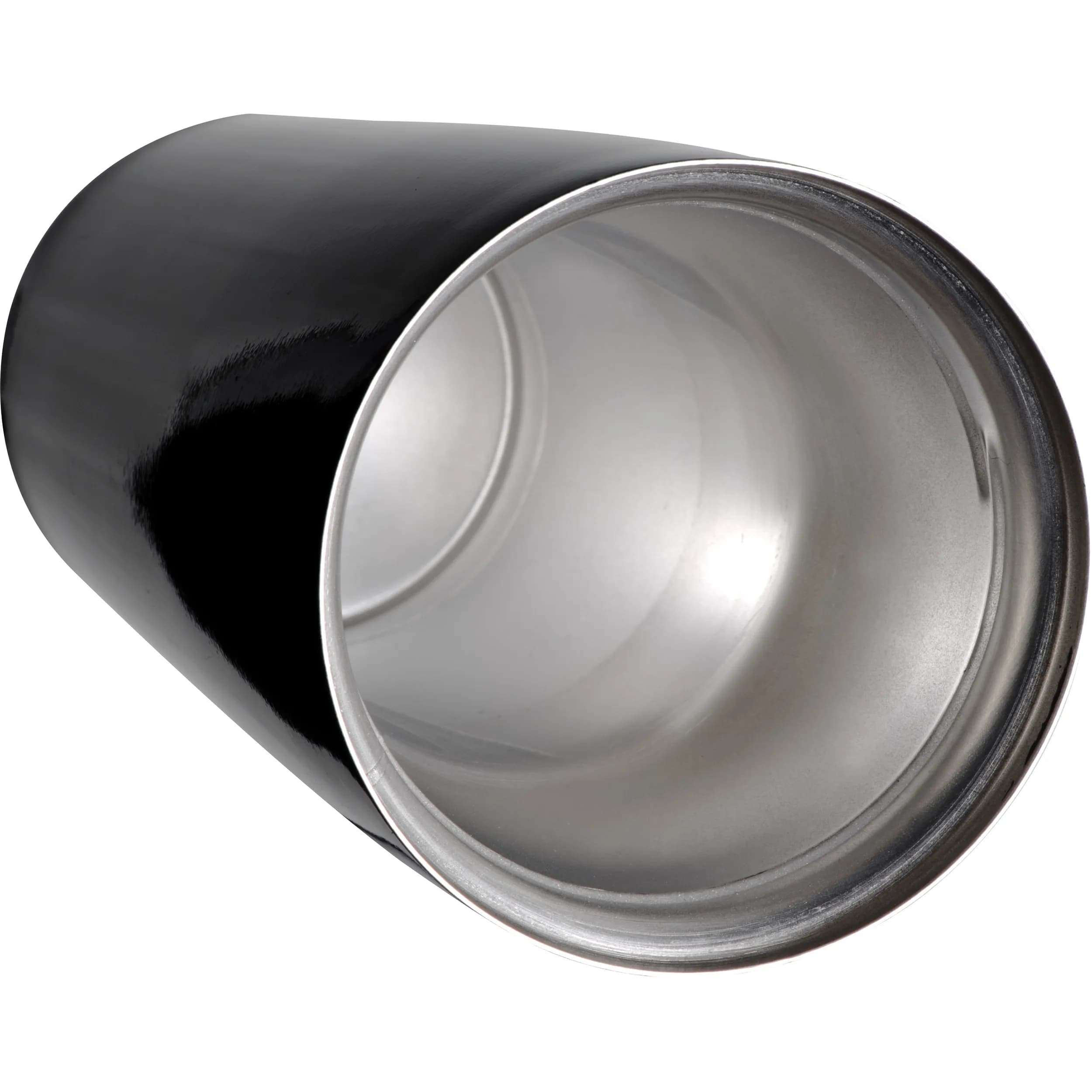 Isolierbecher aus Edelstahl, 400ml DEBRA - schwarz