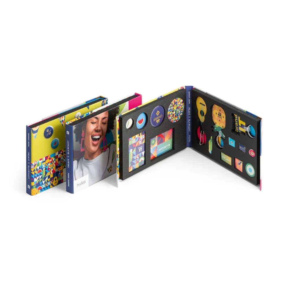 Mustermappe 2 in 1 Pin und Doming - PIN & DOMING SHOWCASE - Gemischt