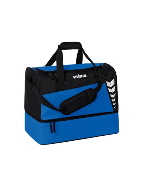 SIX WINGS Sporttasche mit Bodenfach - new royal/schwarz