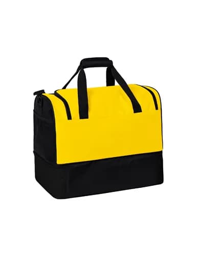 SIX WINGS Sporttasche mit Bodenfach - gelb/schwarz