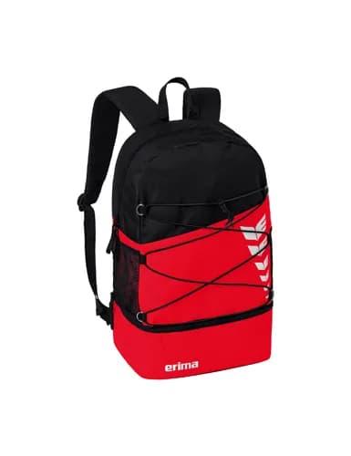 SIX WINGS Rucksack - rot/schwarz