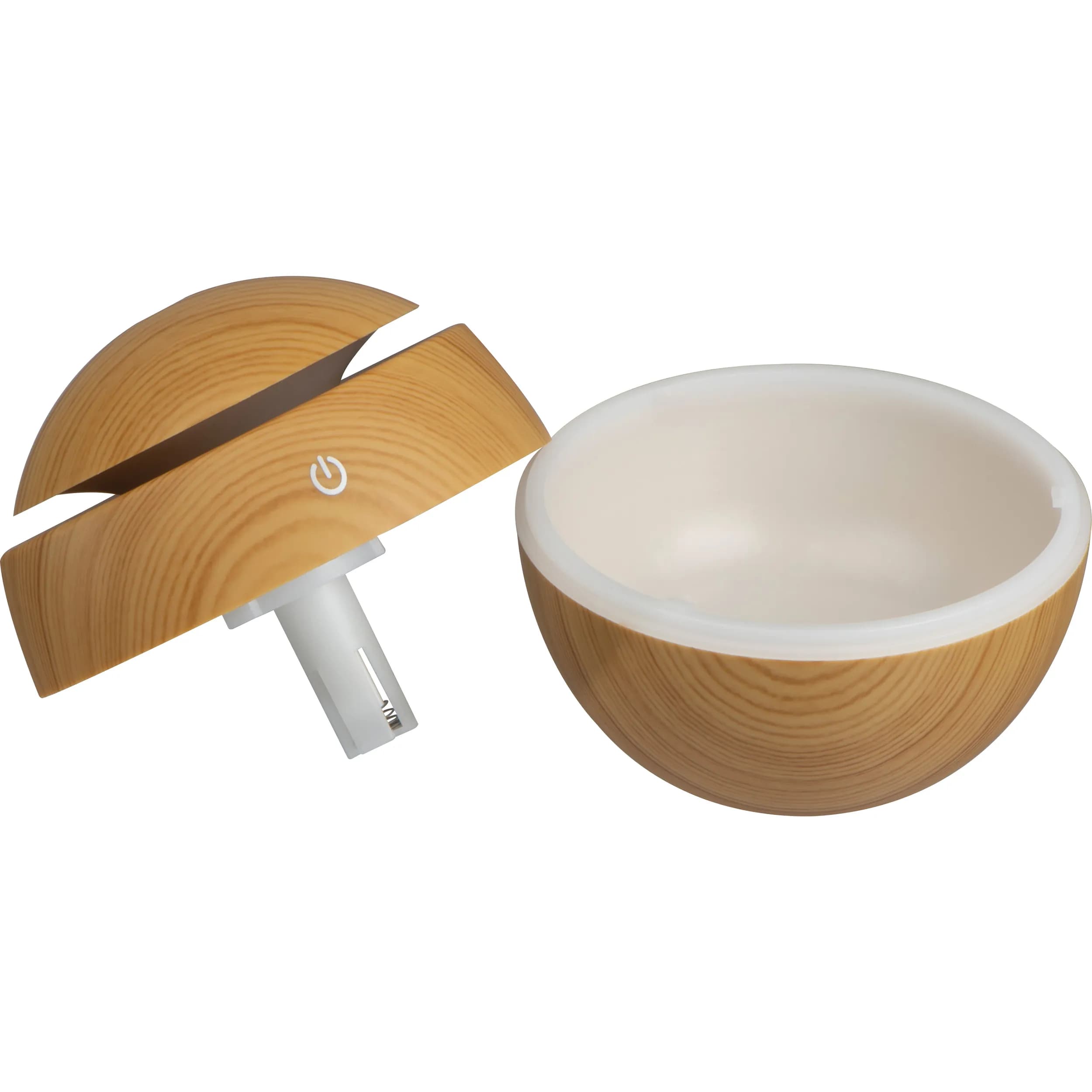 Luftbefeuchter mit LED ROSALIE - braun