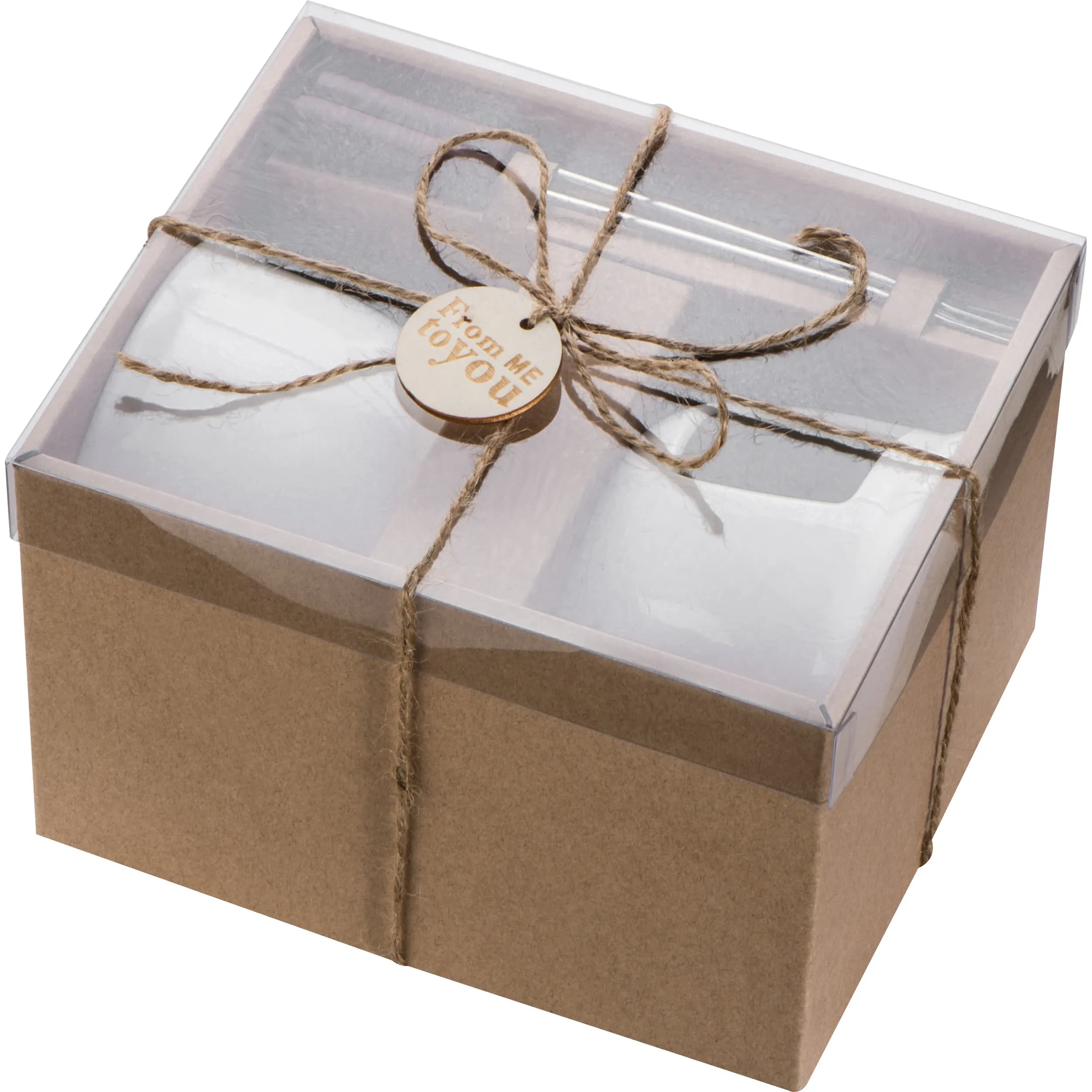 Schoko Fondue Set MINNA - weiss