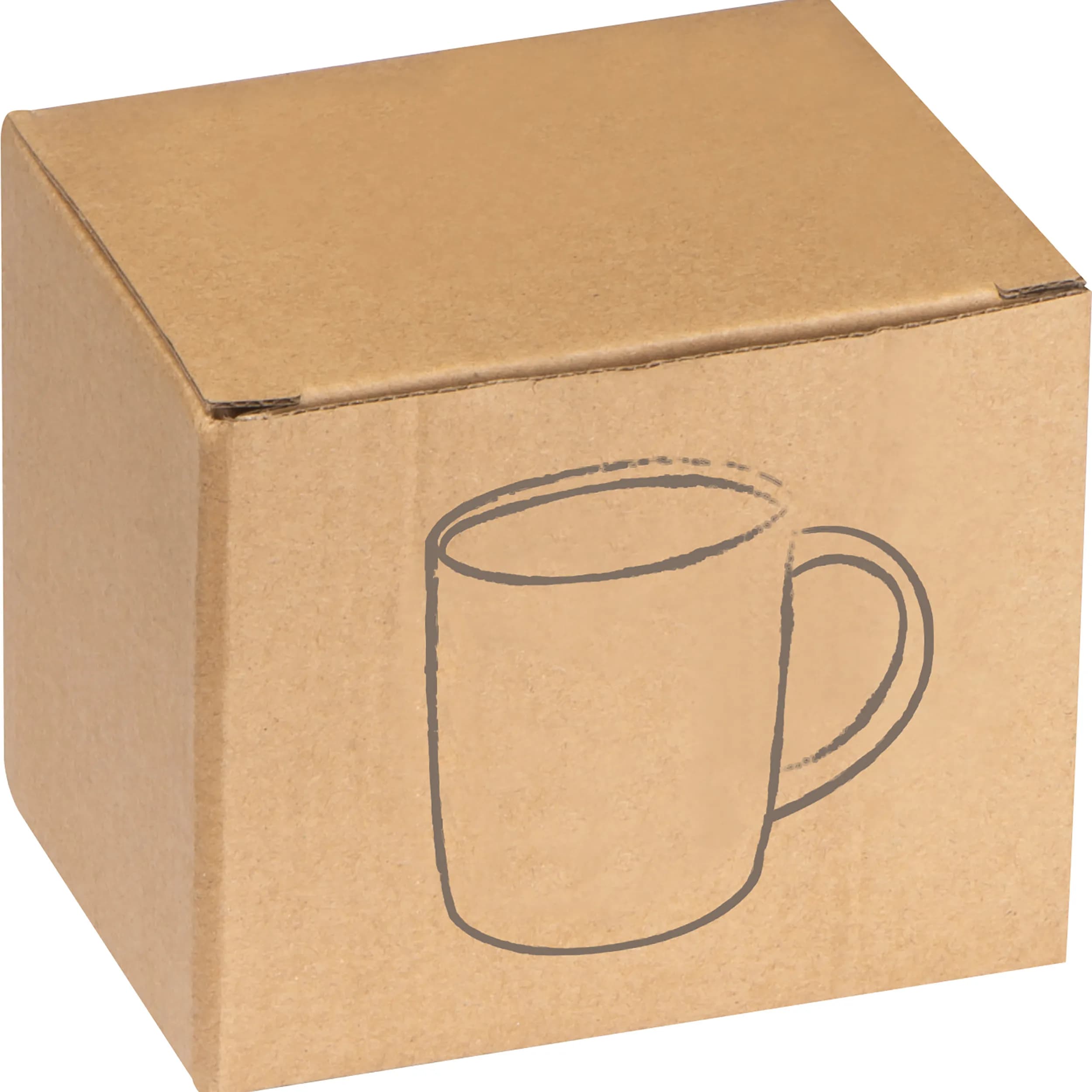 Tasse aus Porzellan, außen gummiert, 300ml ULF - schwarz