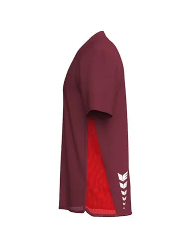 T&F WINGS T-Shirt function - Erwachsene - bordeaux/rot