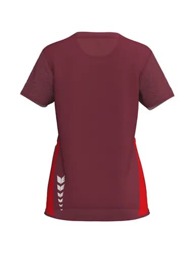 T&F WINGS T-Shirt function - Damen - bordeaux/rot