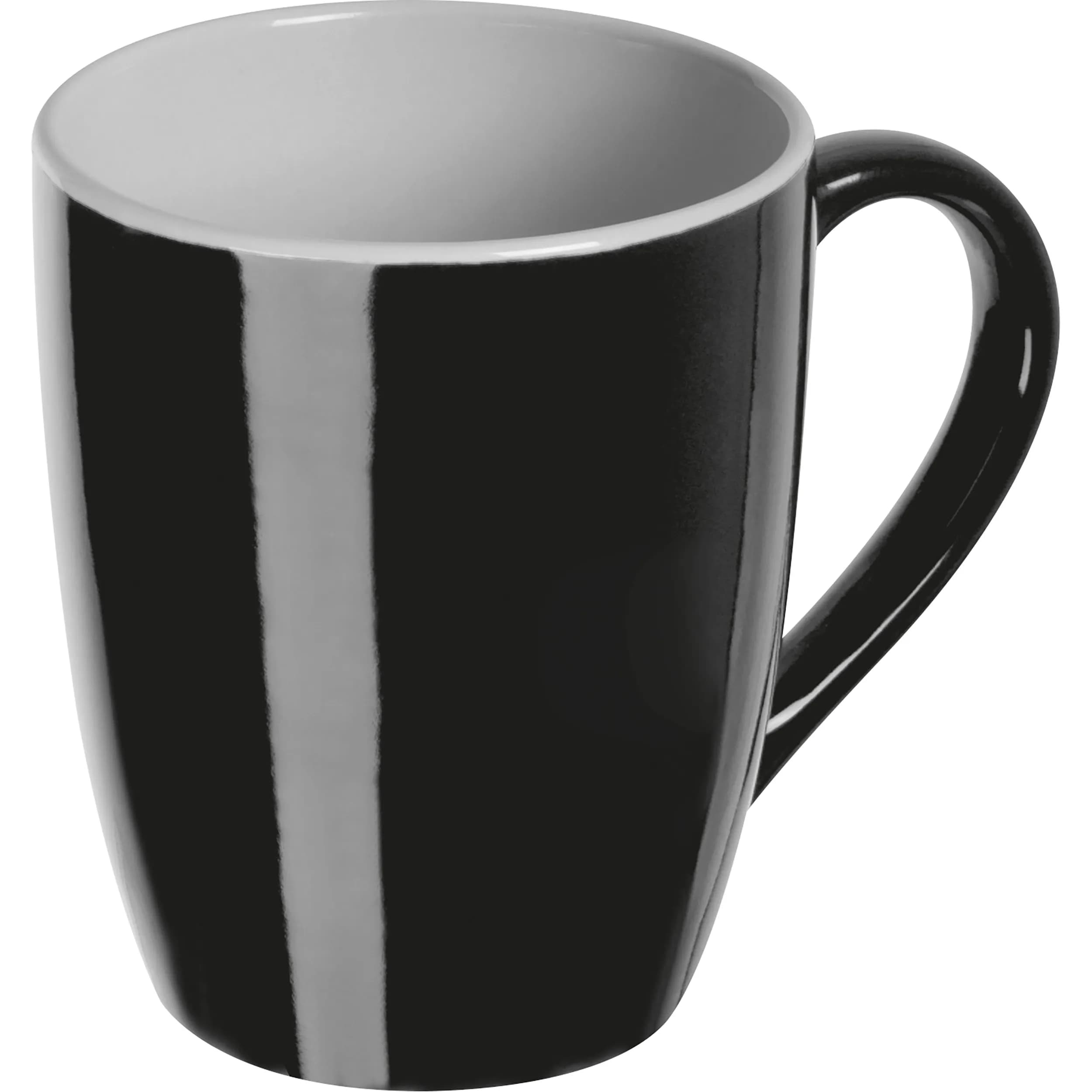 Tasse aus Keramik, 300ml AUSTIN - schwarz