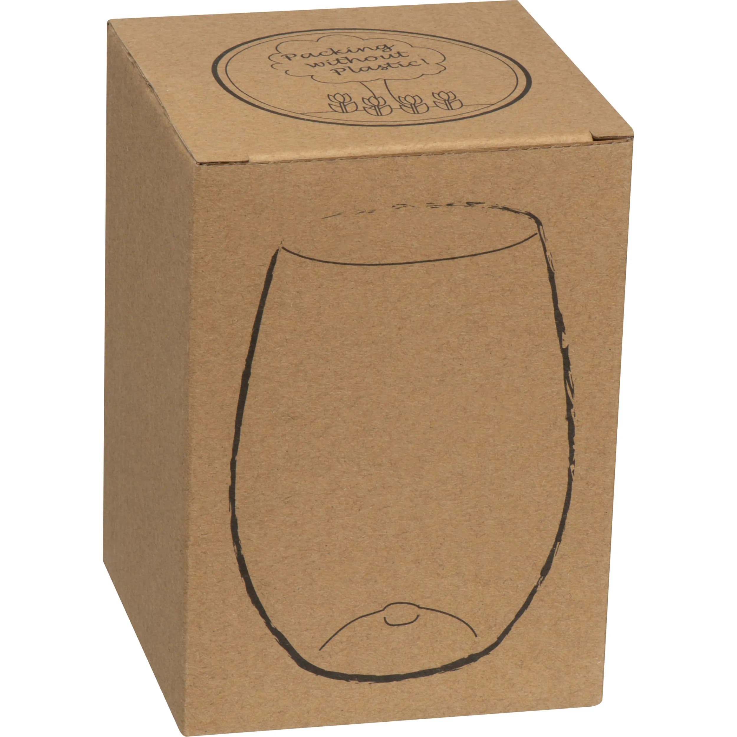 Trinkbecher aus PET, 450ml CECYLIA - transparent