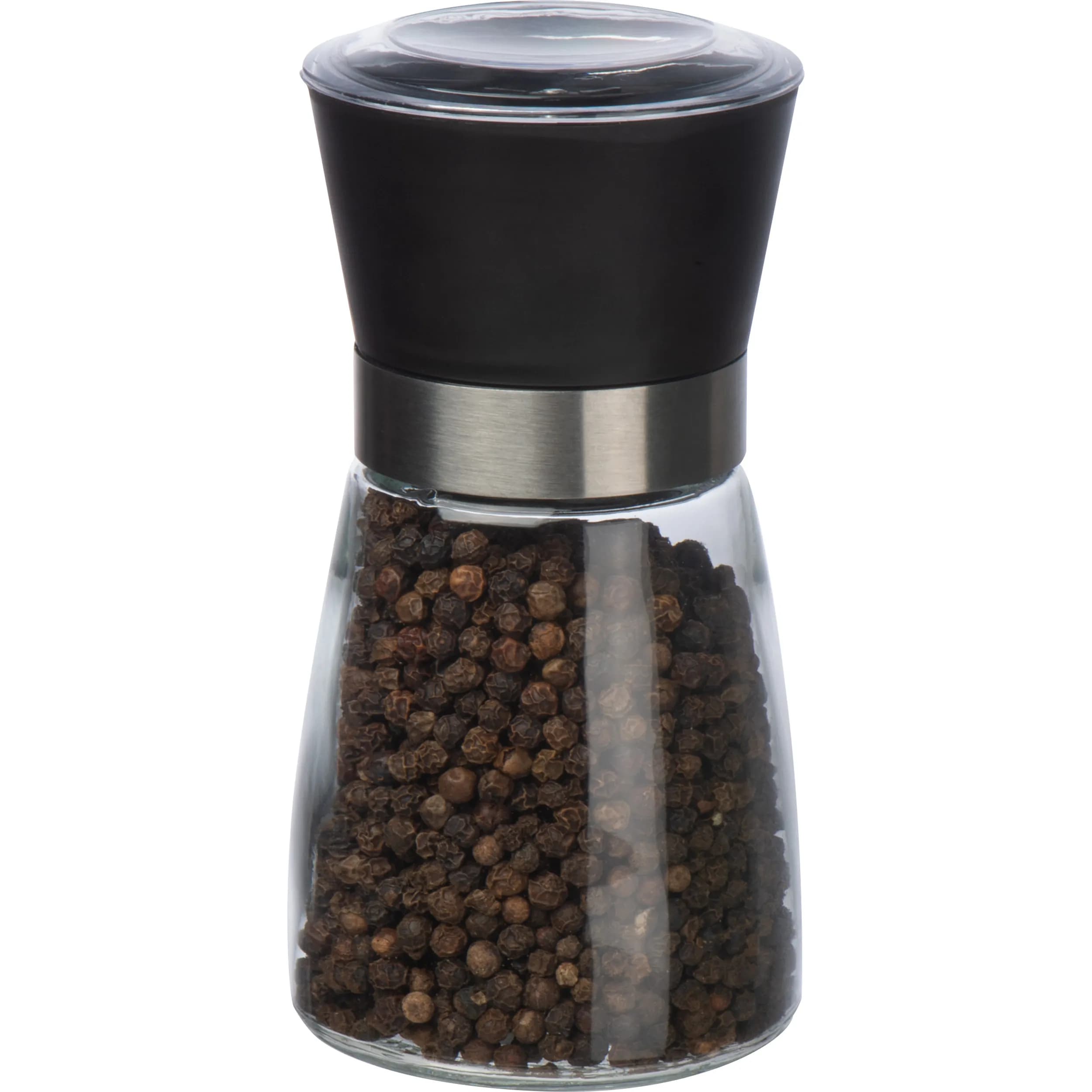 Gewürzmühle mit Keramikmahlwerk BRETT - schwarz