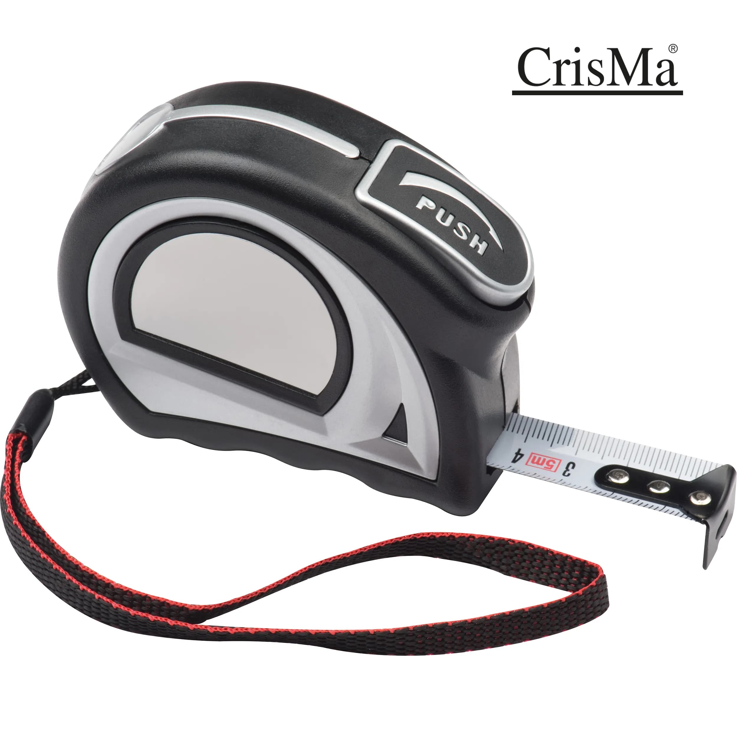 Stahlbandmaß 3m DONATA - schwarz