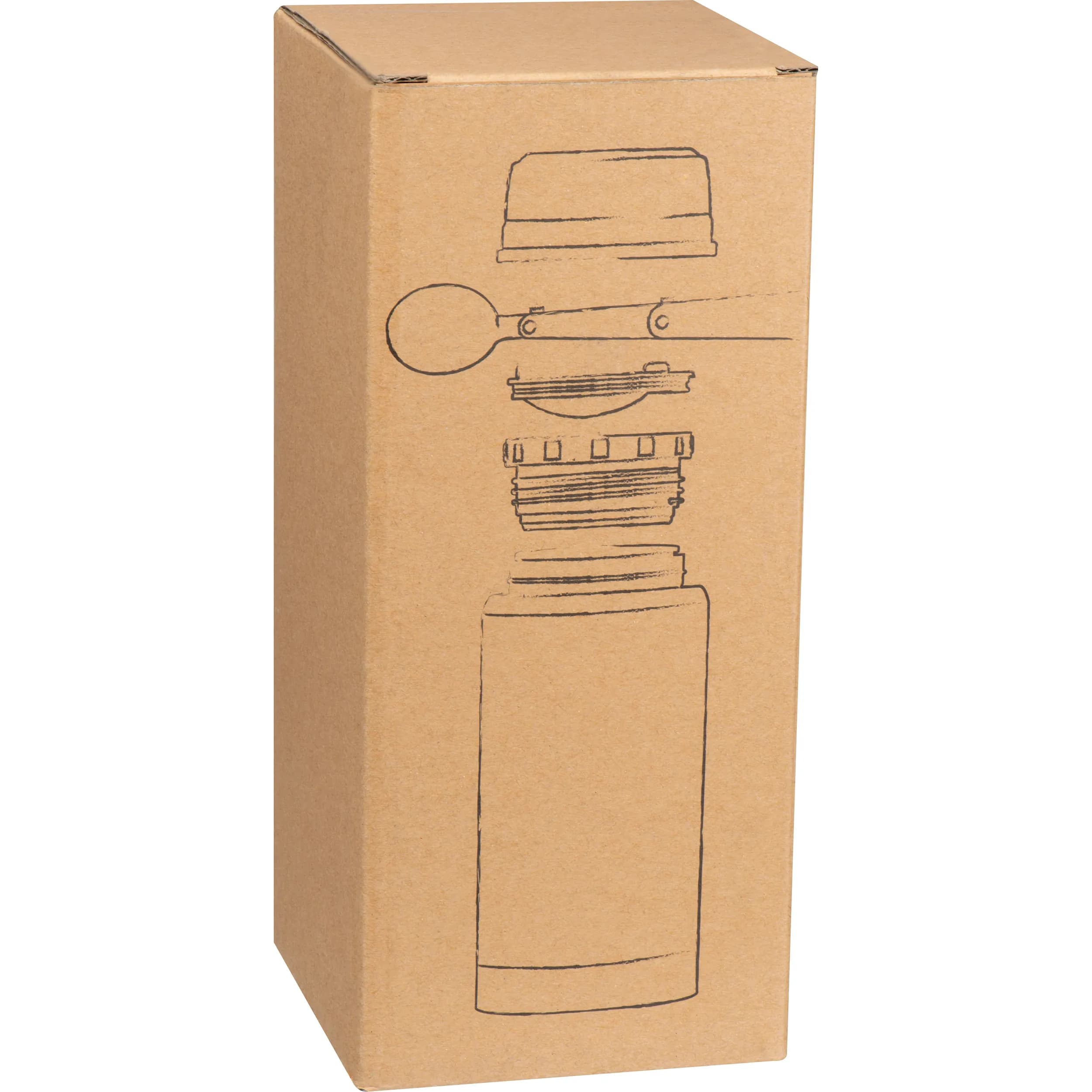 Foodcontainer, 750ml PATRYK - schwarz