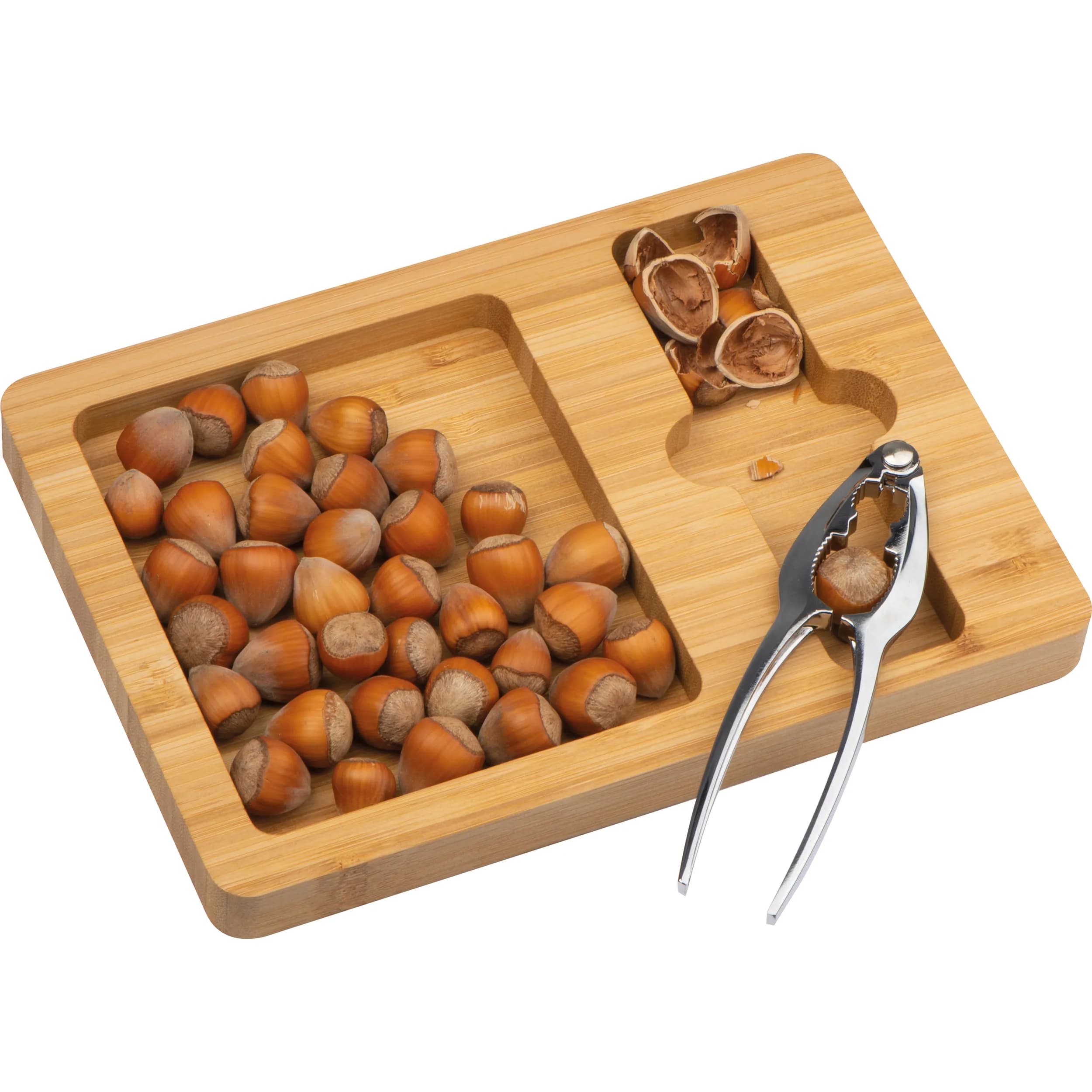 Nussknacker mit Bambusschale MARISA - beige