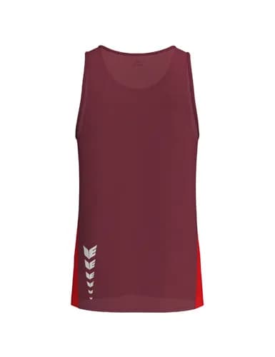 T&F WINGS Singlet - Kinder - bordeaux/rot