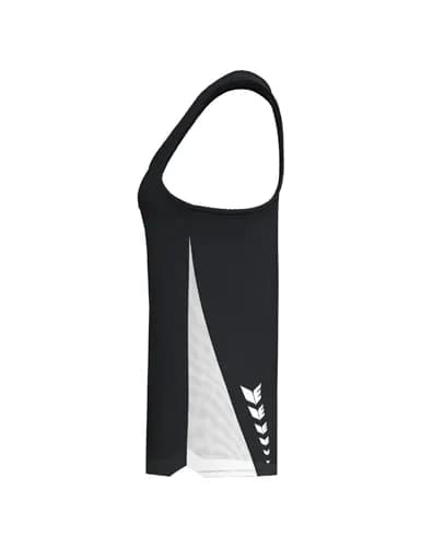 T&F WINGS Singlet - Damen - schwarz/weiß