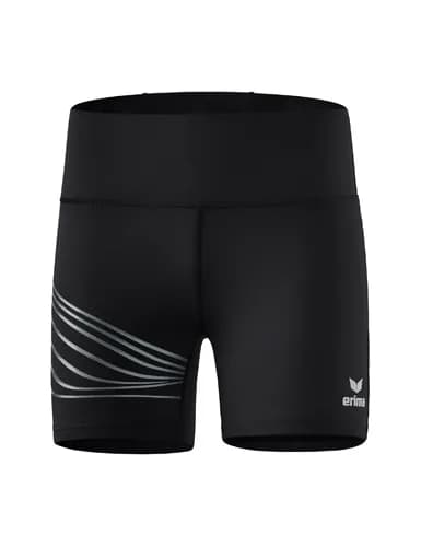 RACING Lauftight kurz - Damen - schwarz