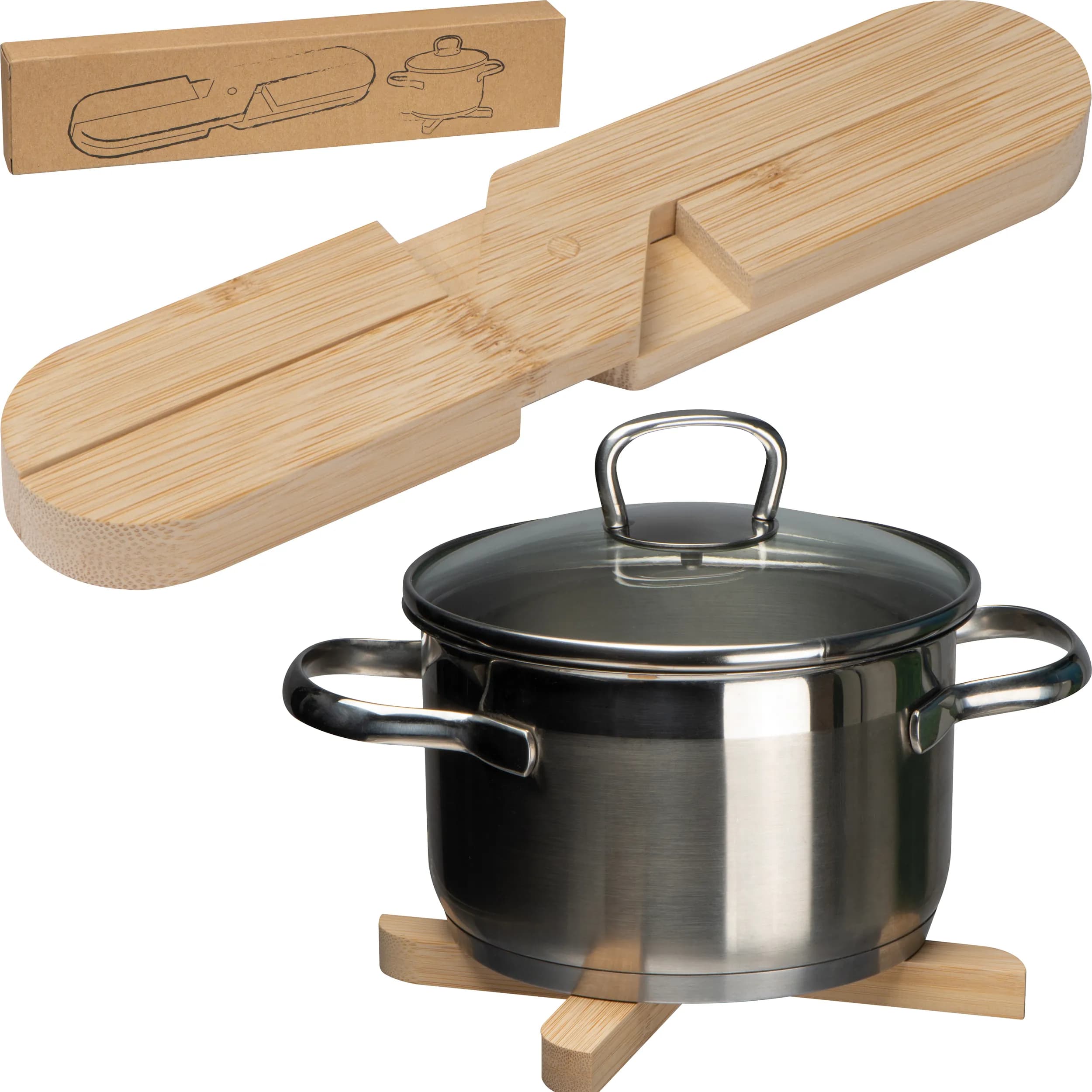 Klappbarer Untersetzer EZIO - beige