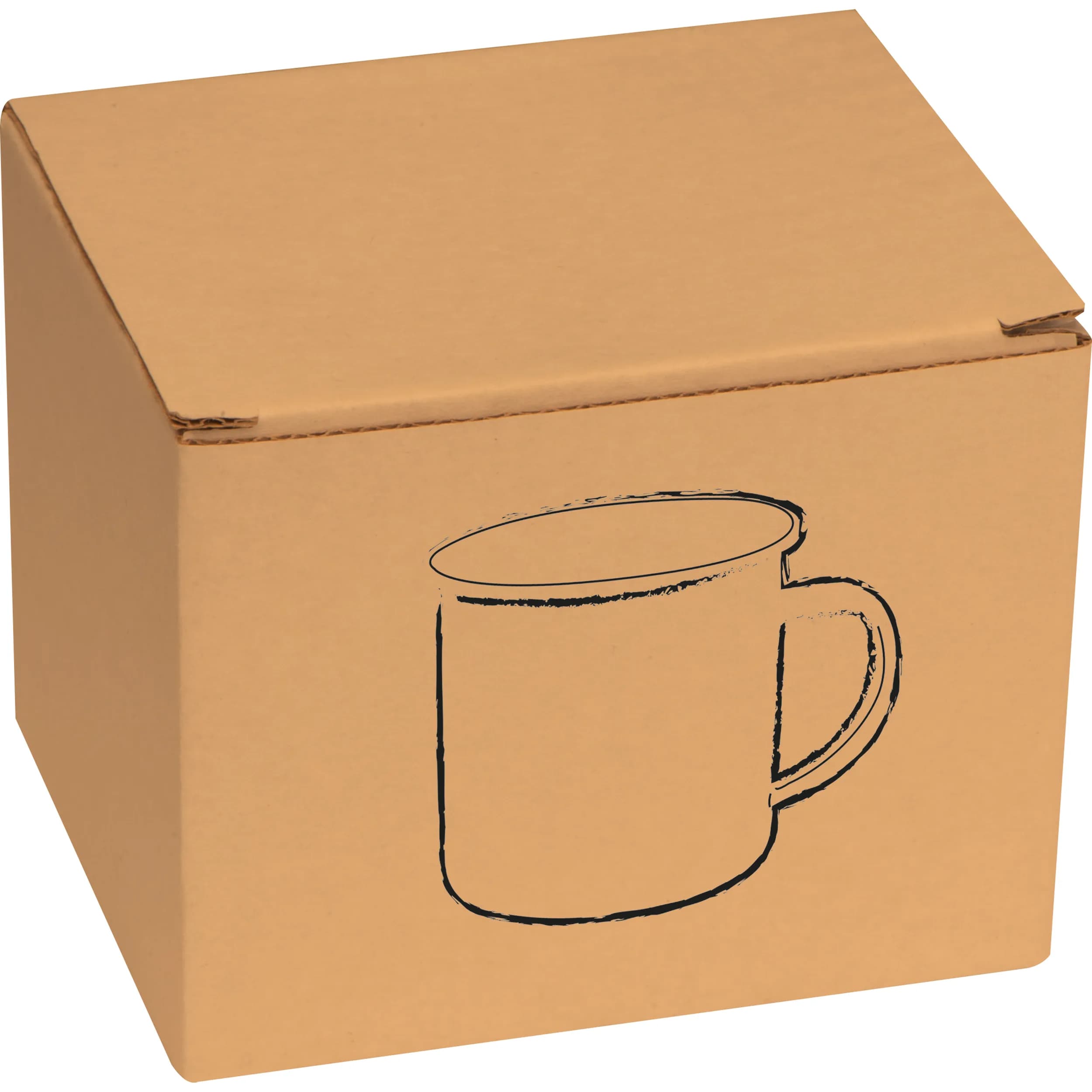 Sublimations Emaille Tasse LUCAS - weiss