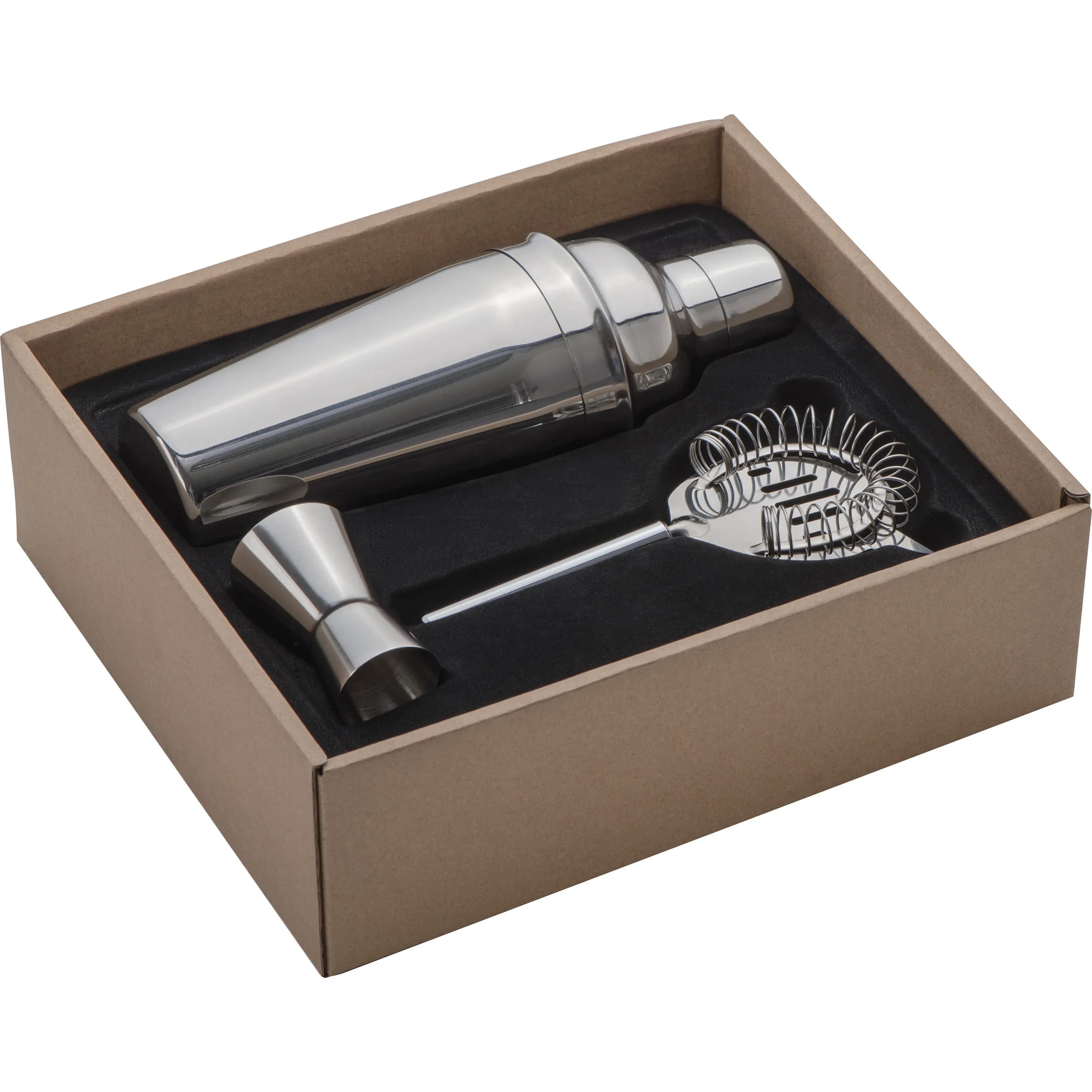 Cocktail Set 3 teilig KAY - grau