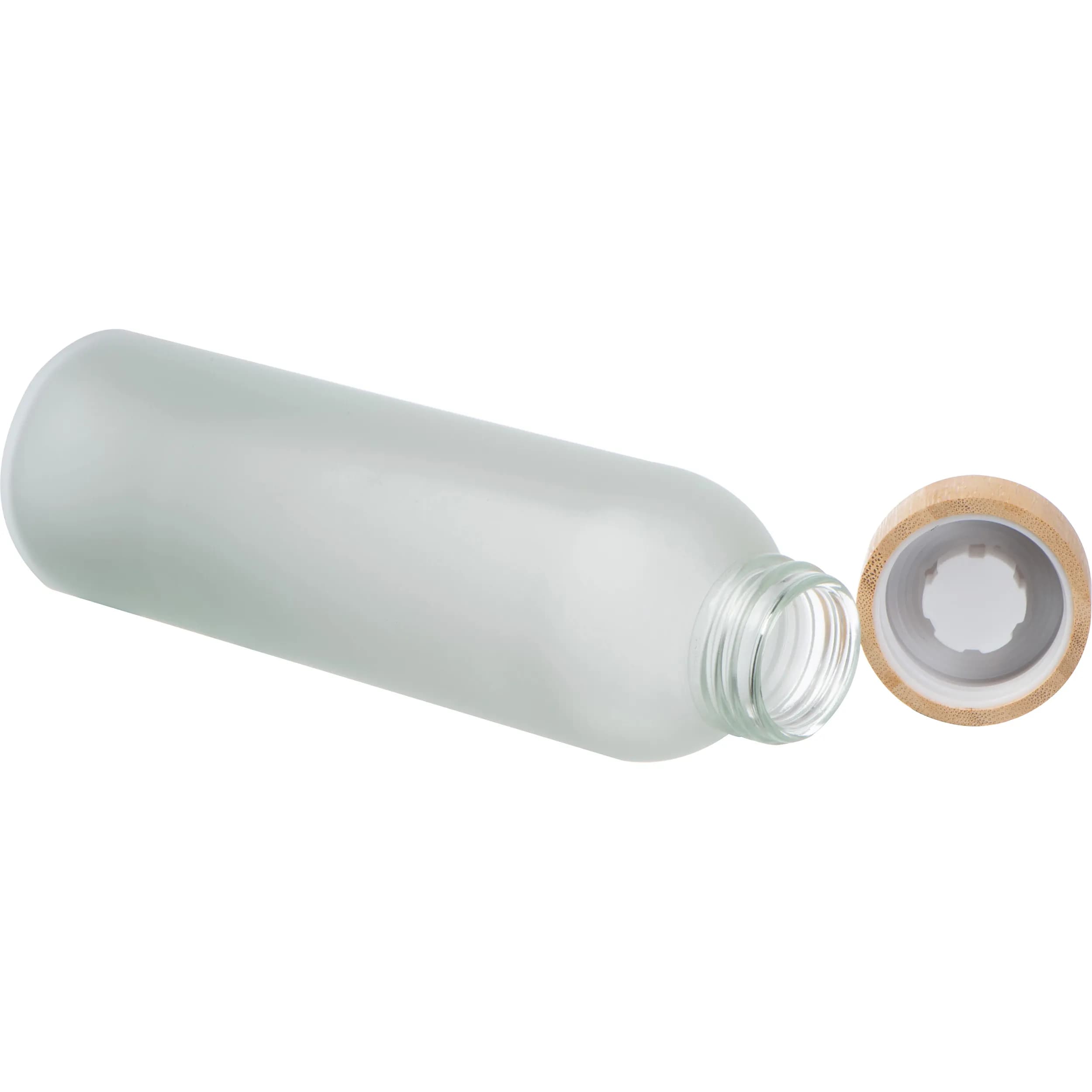 Sublimations Trinkflasche aus Glas CARA - transparent