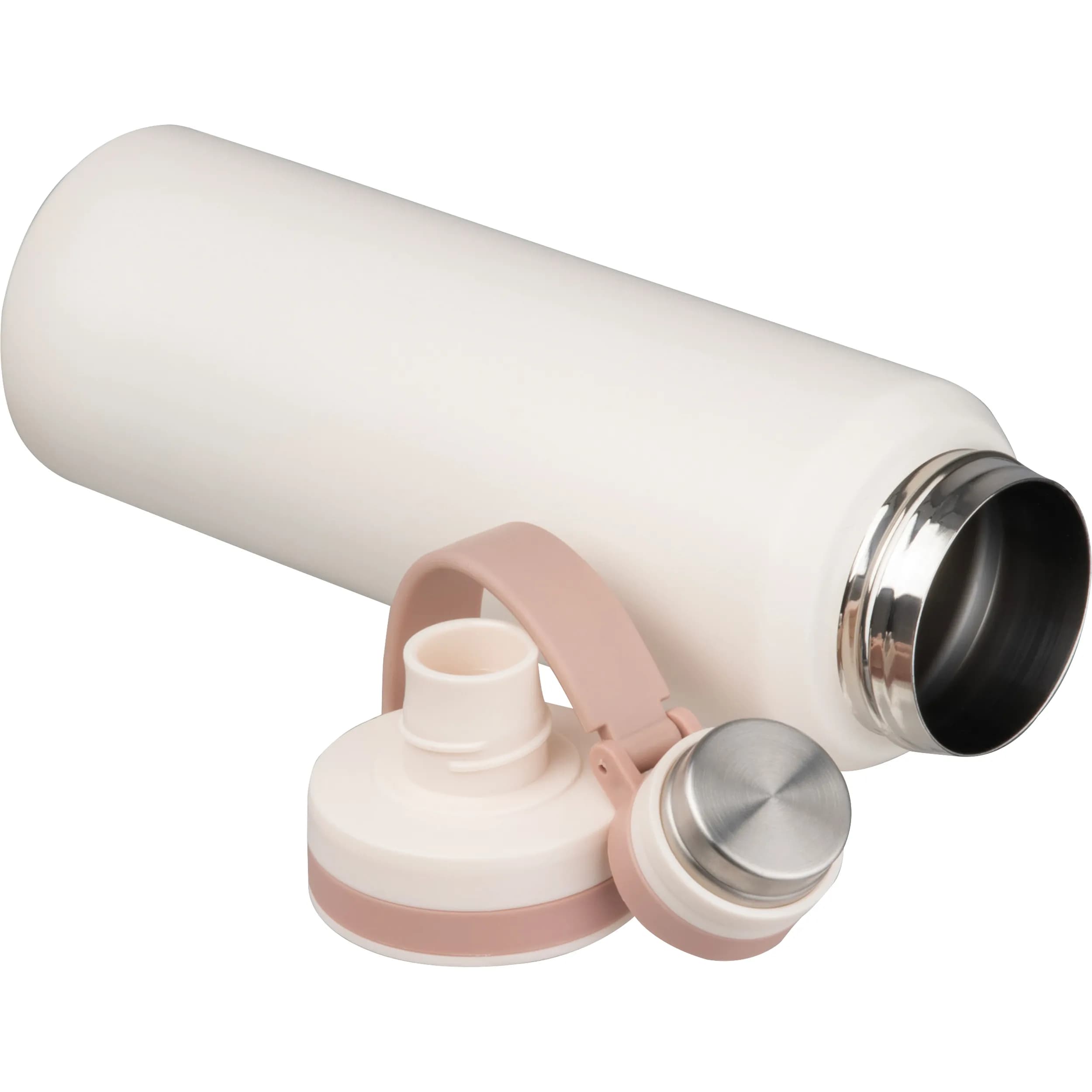 Vakuum Edelstahltrinkflasche, 800ml KASIA - beige