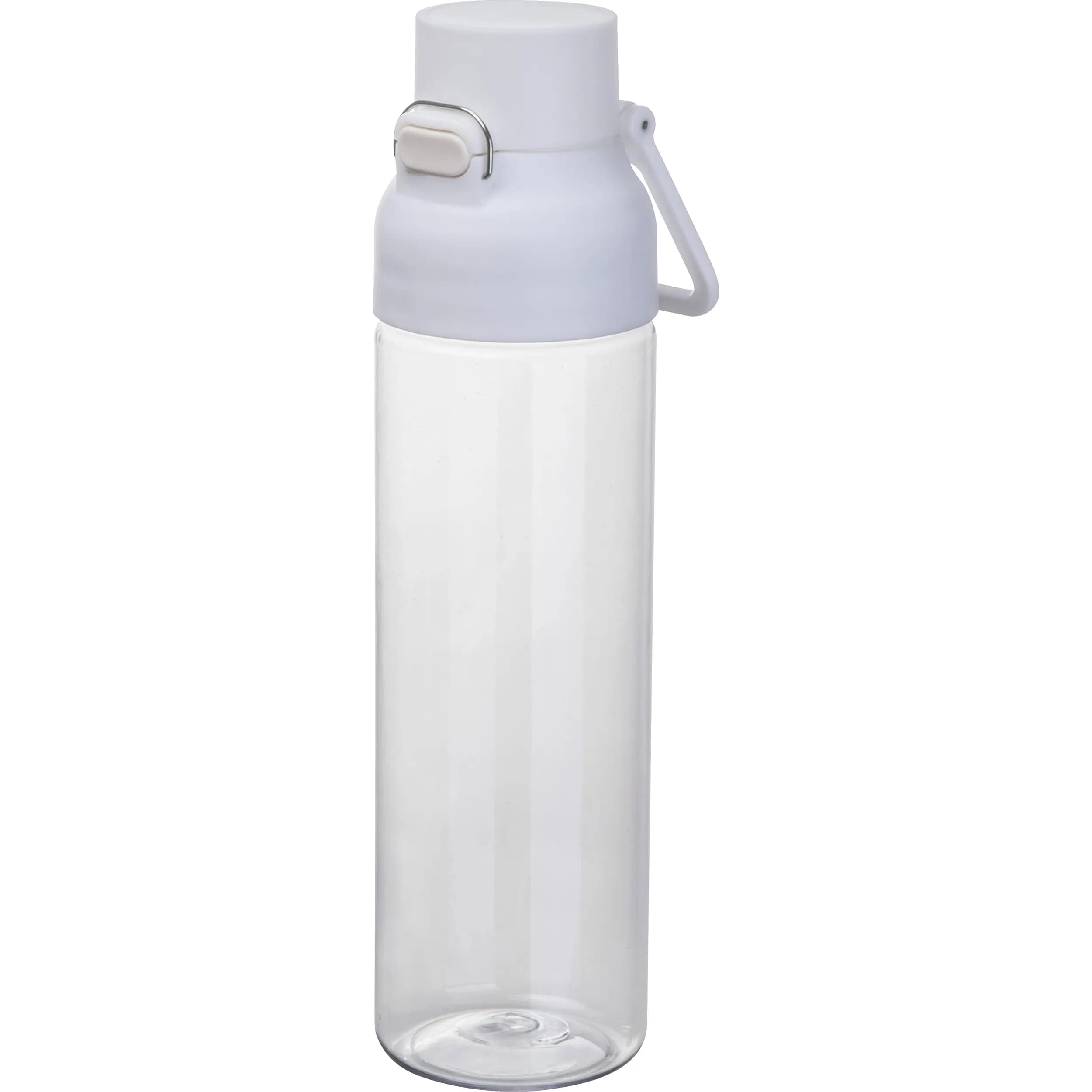 Tritan Trinkflasche transparent, 750ml MAX - weiss