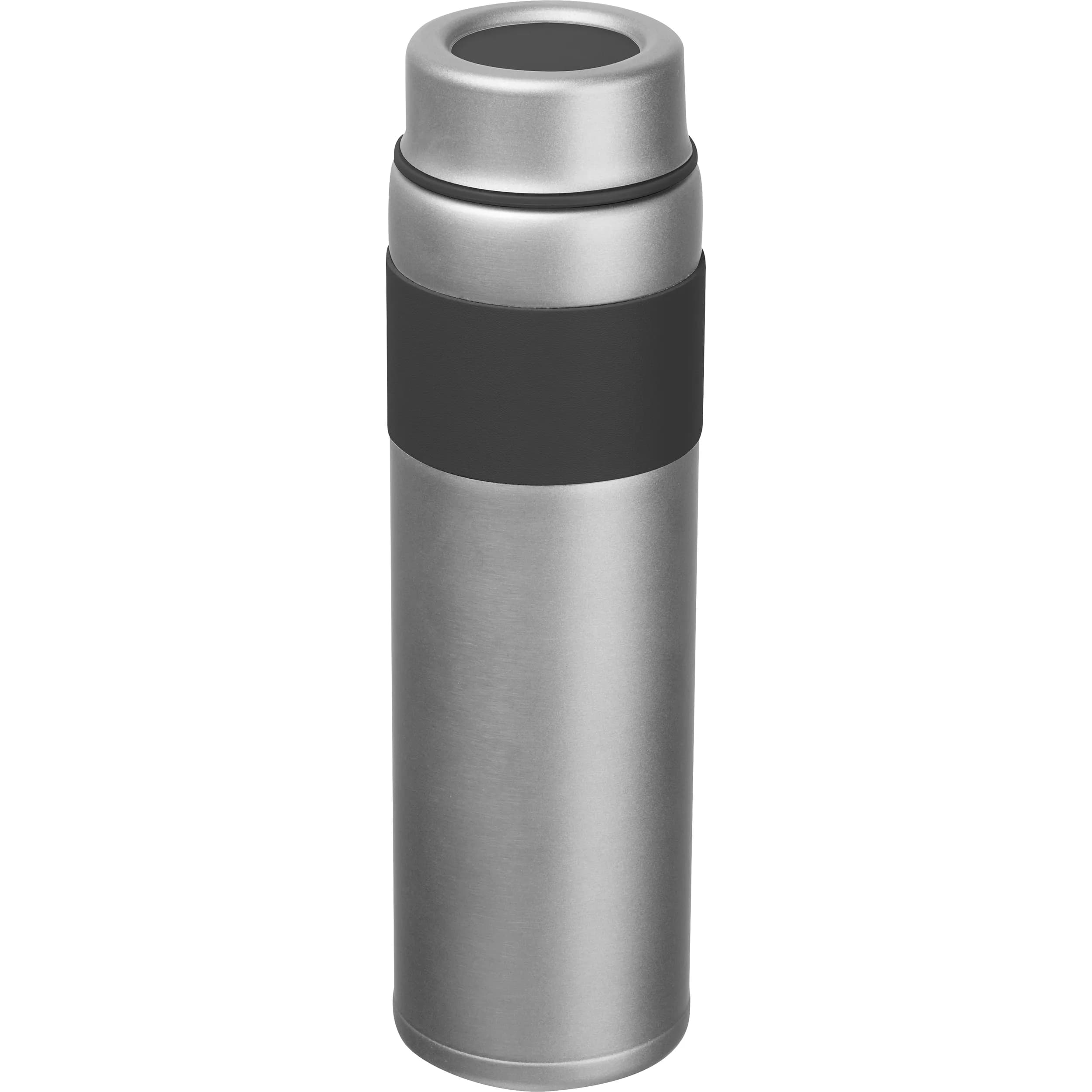 Vakuum Trinkflasche 600ml NICOLE - grau