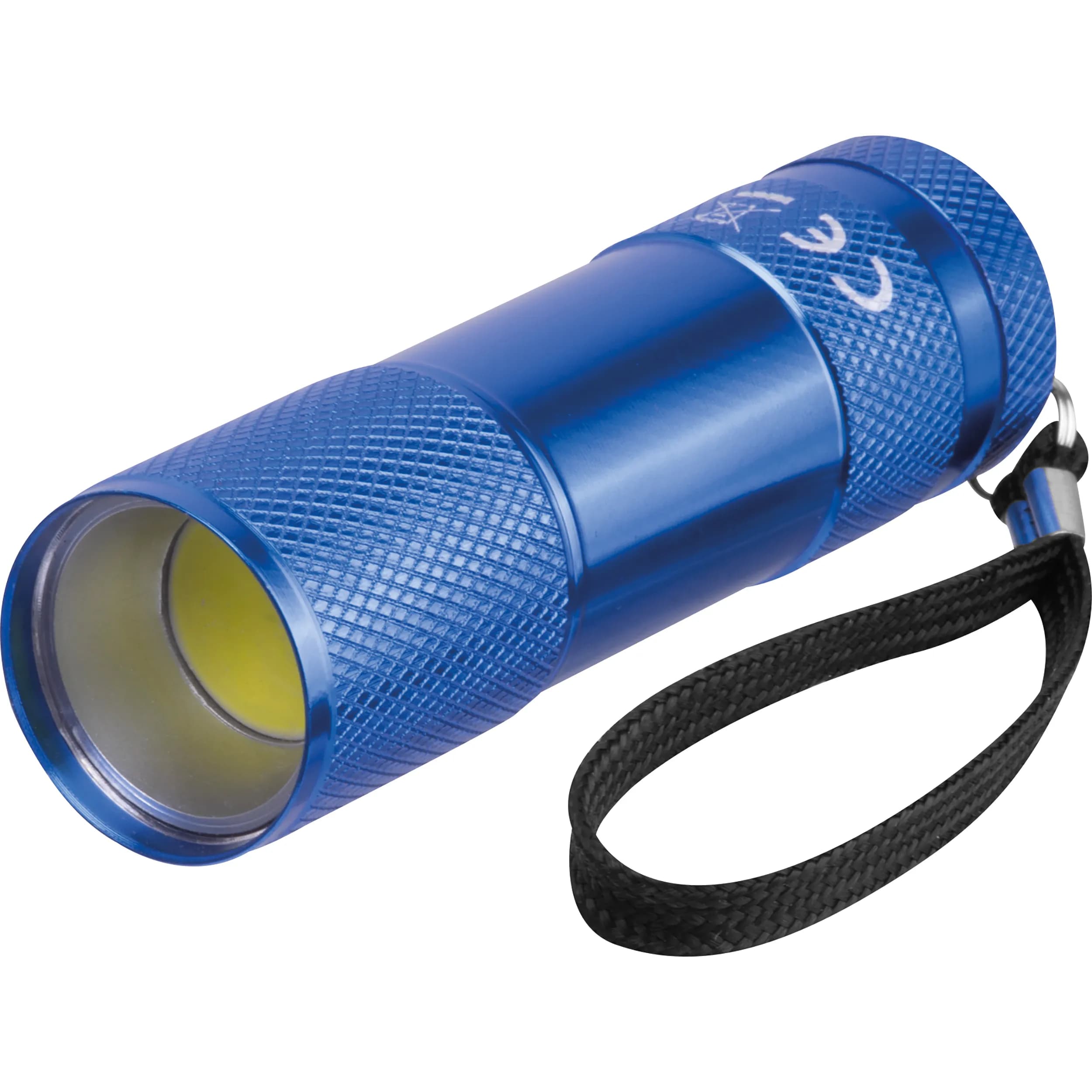 COB Taschenlampe aus Aluminium DUNCAN - blau
