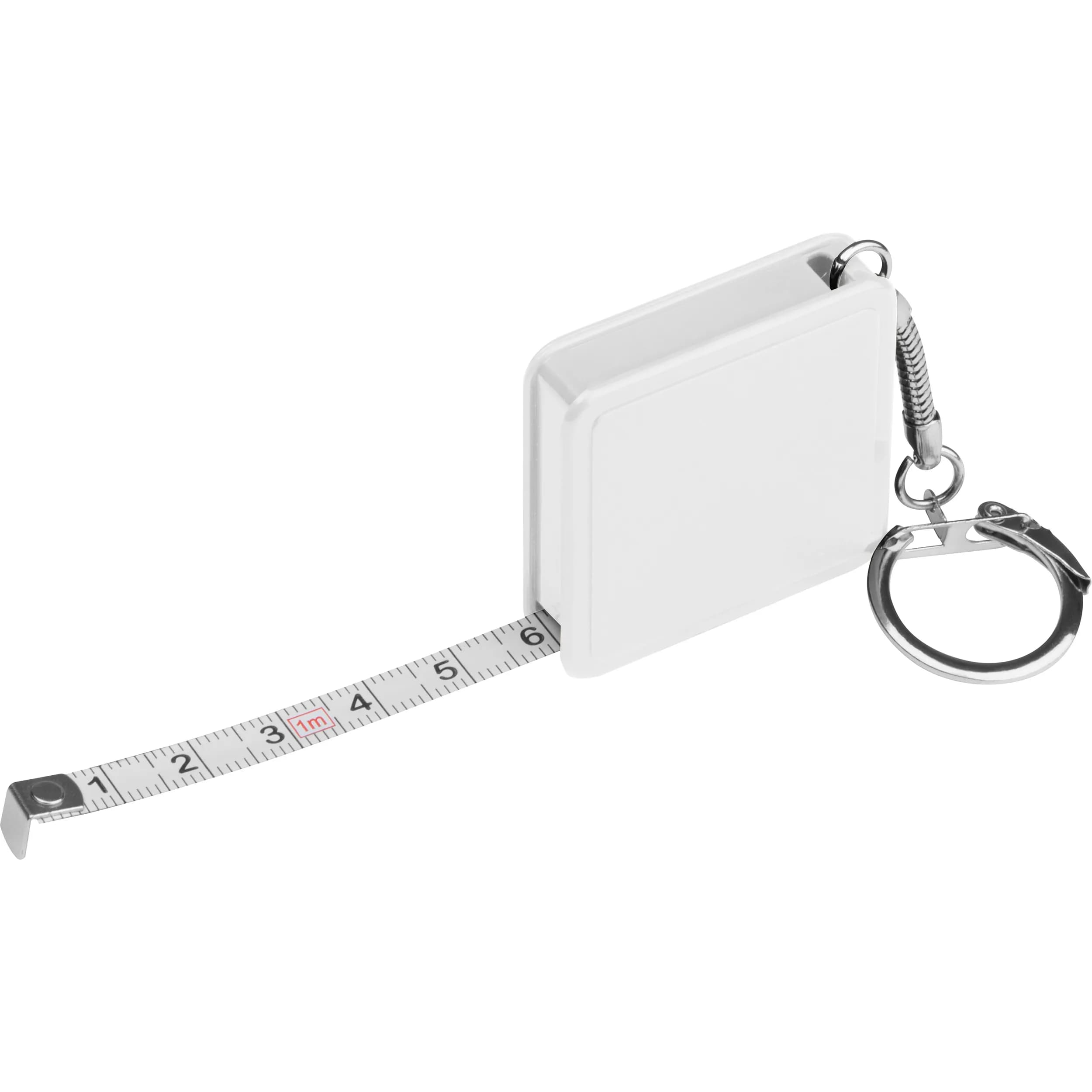 Quadradtisches 1 Meter Stahlbandmaß MARIE - weiss