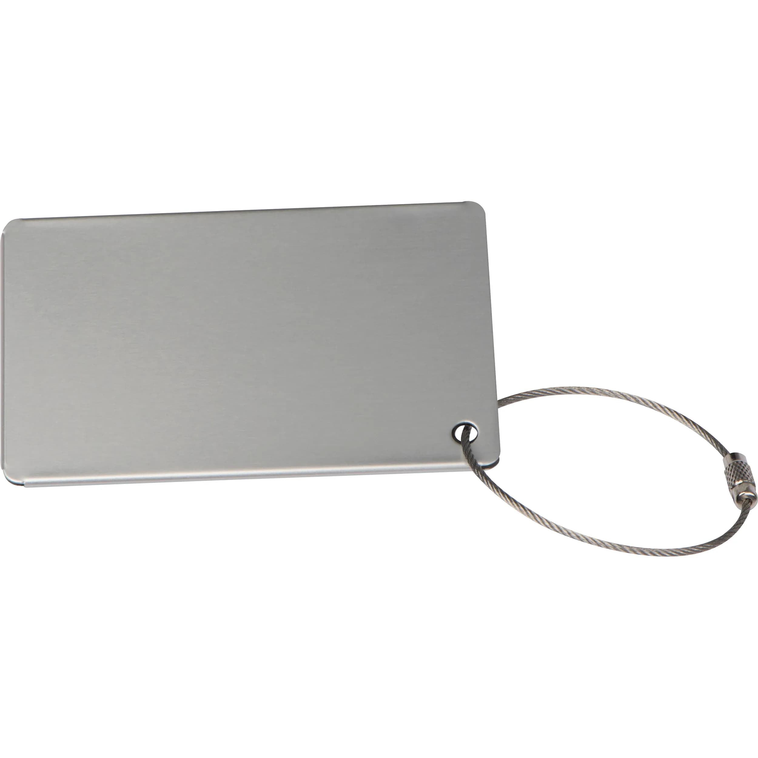 Survival Kofferanhänger aus Aluminium BENNO - schwarz