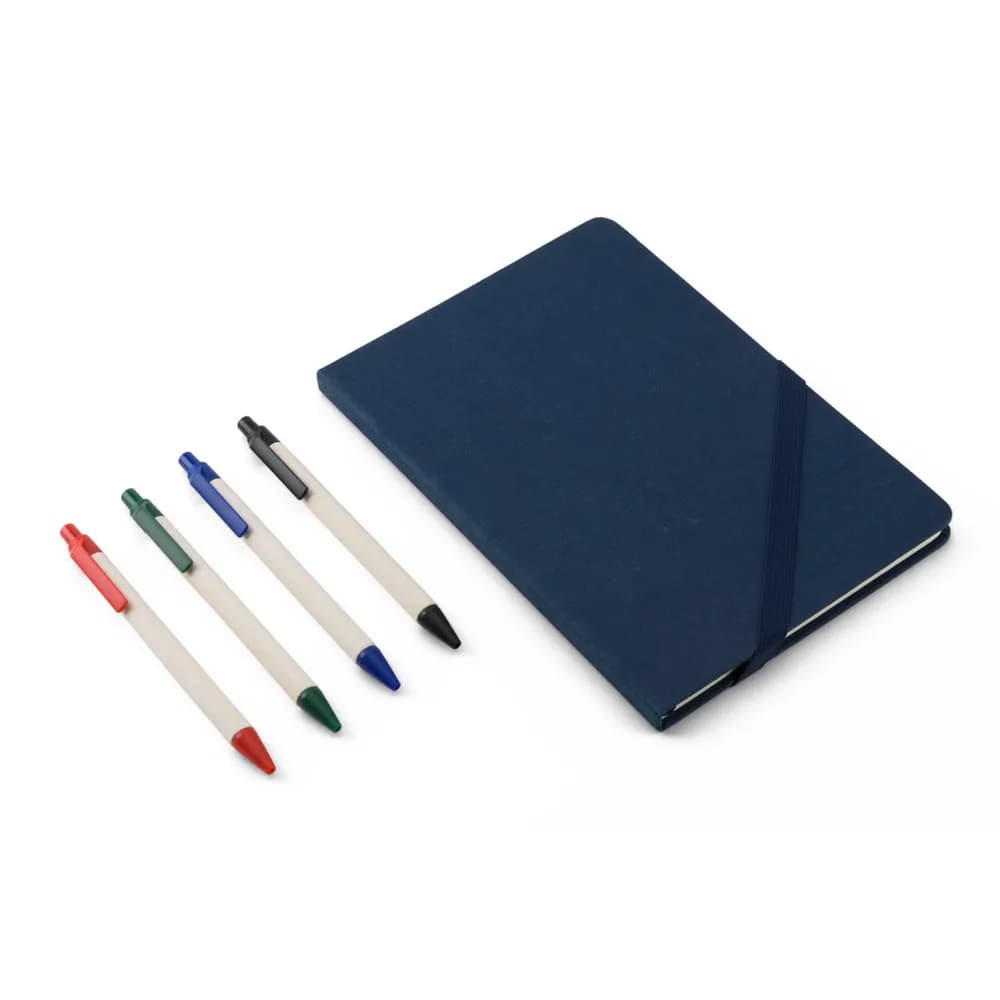 Kugelschreiber aus 100 % Recyclingpapier - MILINK - Schwarz