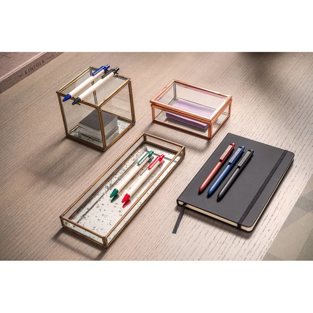 Kugelschreiber aus 100 % Recyclingpapier - MILINK - Schwarz