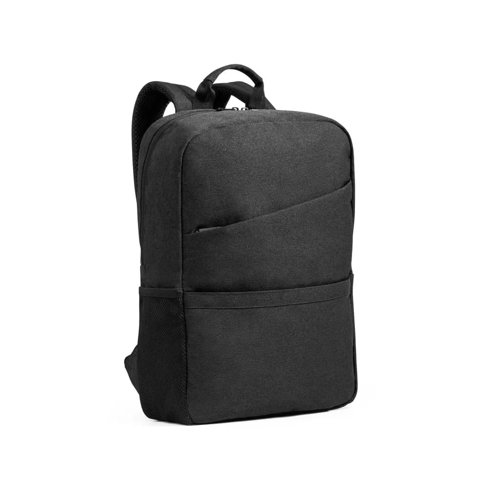 Laptop-Rucksack 15.6 aus 600D recyceltem Polyester - REPURPOSE BACKPACK - Dunkelgrau