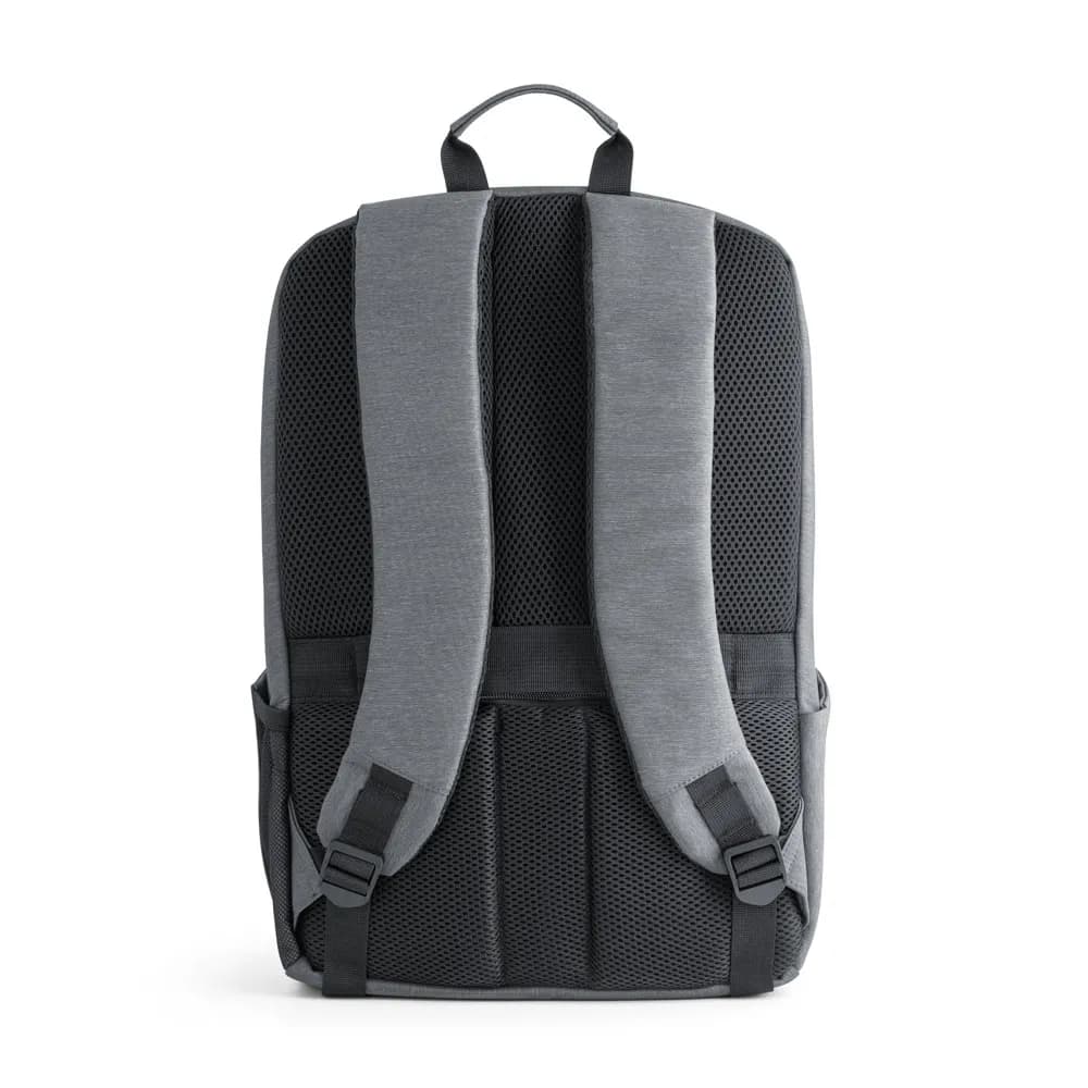 Wasserdichter Laptop-Rucksack 15 aus 2Tone-Nylon - BROOKLYN - Hellgrau