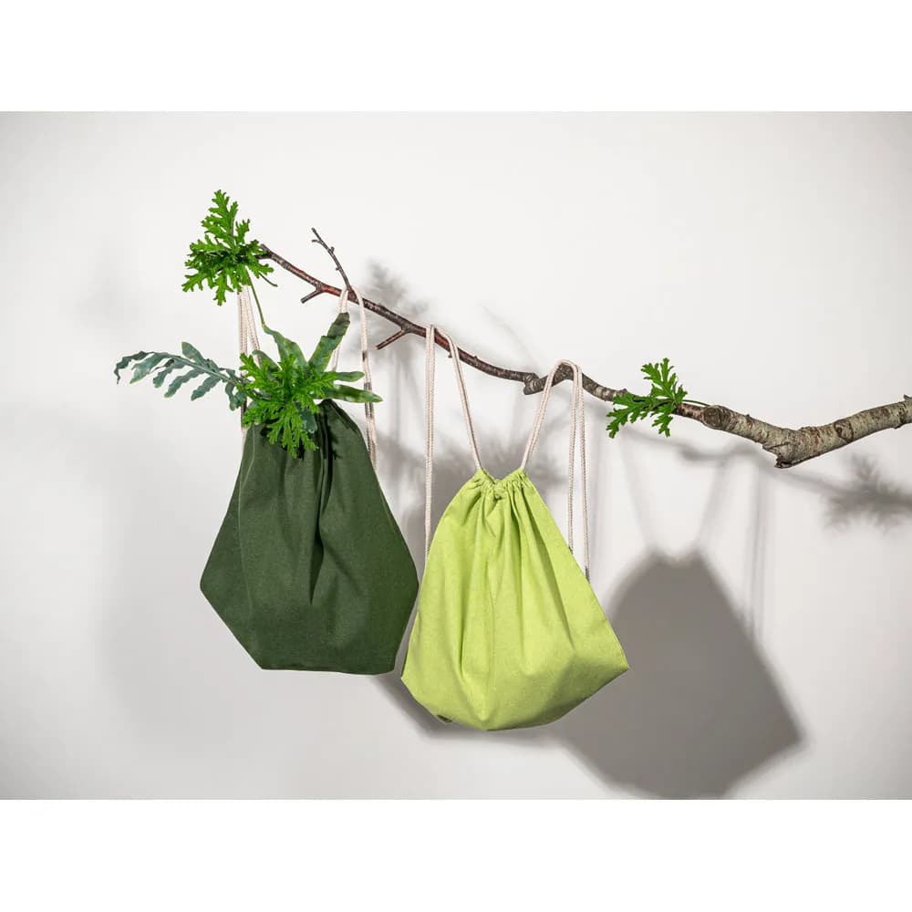 Rucksack aus recycelter Baumwolle (70%), Polyester (30% rPET) (150 g/m²) - ISTANBUL - Rosa