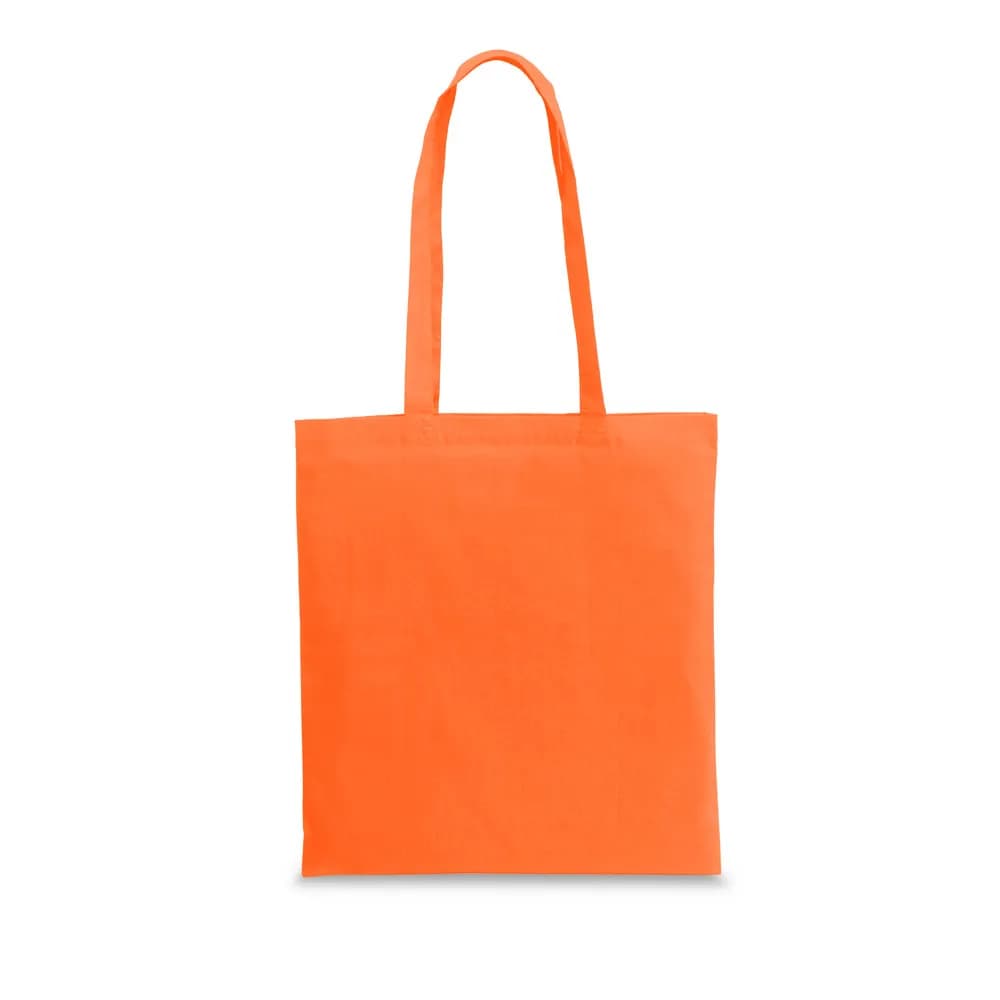Tragetasche aus recycelter Baumwolle (70%) und polyester (30% rPET) (180 g/m²) - CAIRO - Orange