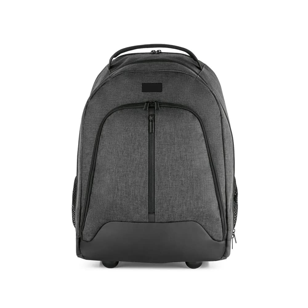 Trolley-Rucksack für Laptop 15.6 aus 600D Polyester - EINDHOVEN - Dunkelgrau