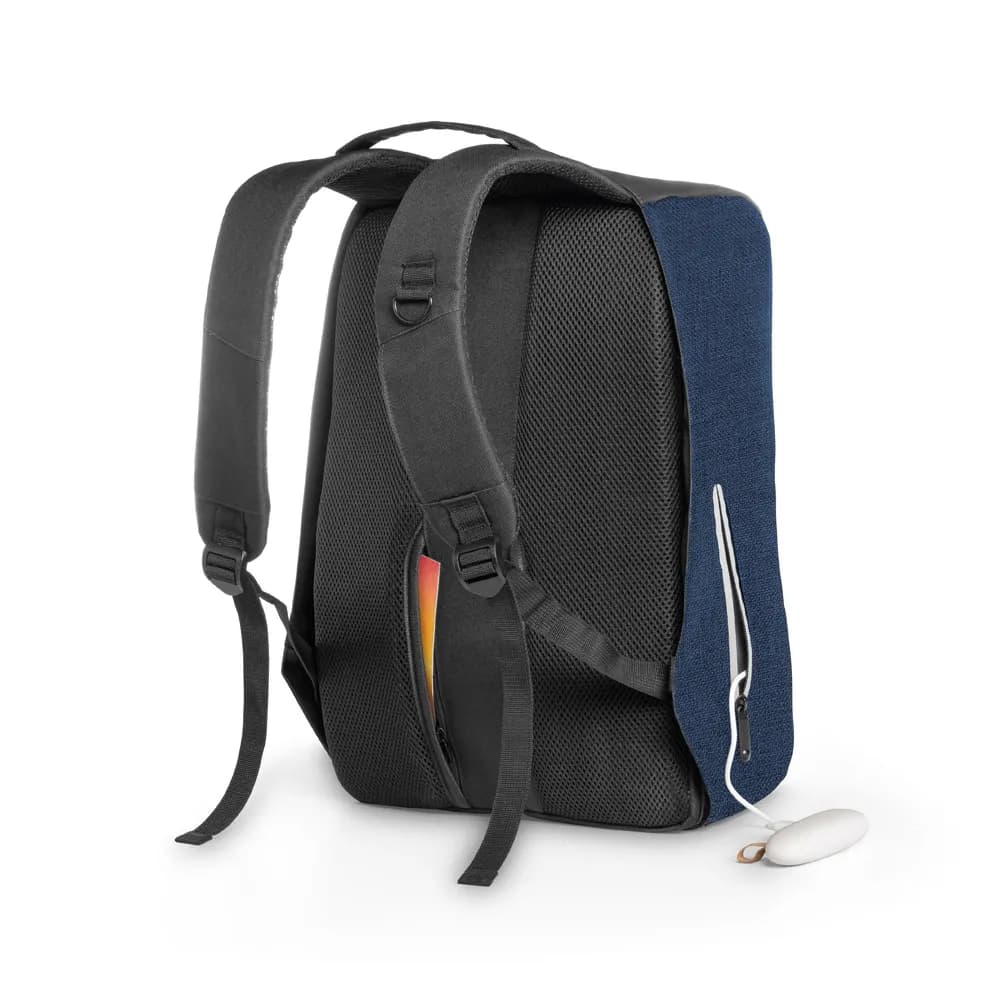 Laptop-Rucksack 15.6 aus 900D mit Anti-Diebstahl-System - AVEIRO - Blau