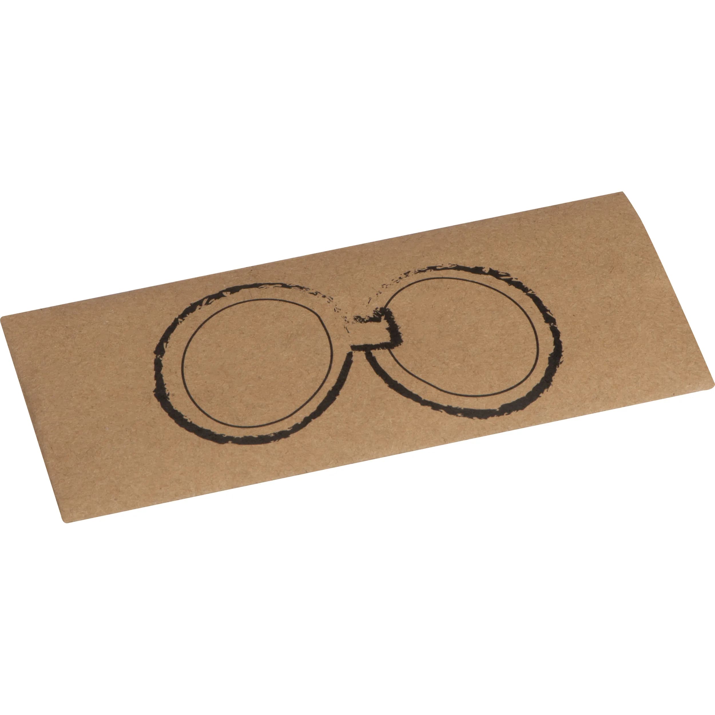 Metall Schlüsselanhänger, rund mit glänzendem Innenteil ROCIO - grau