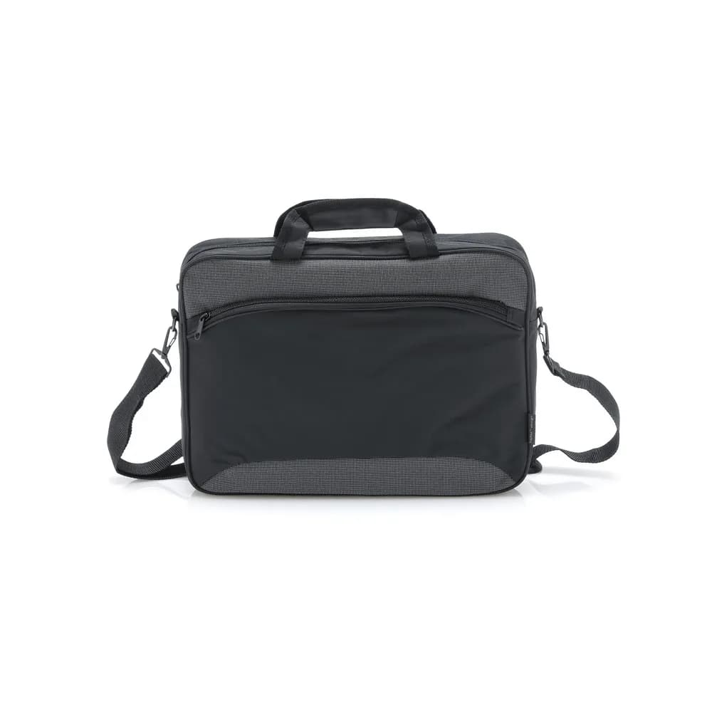 Laptop Aktentasche 15.6 aus 600D 2Tone und 300D polyester - SANTANA - Grau