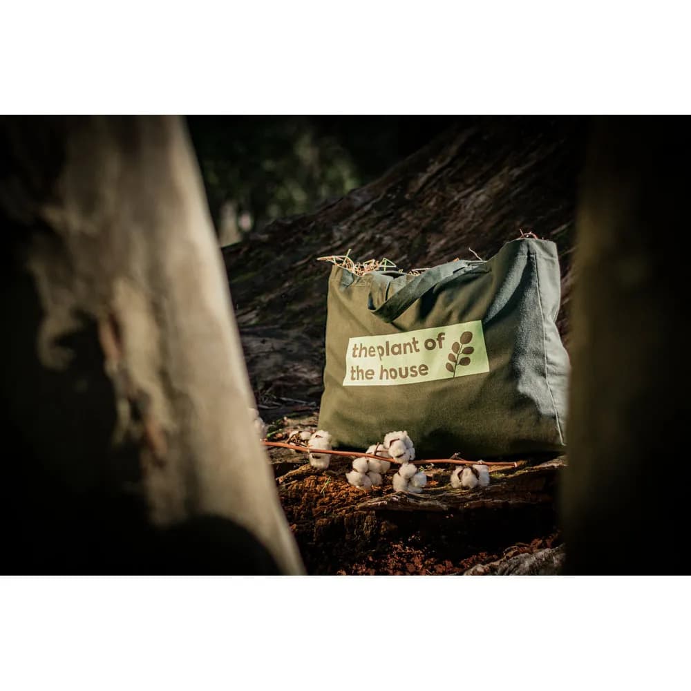 Tragetasche aus Baumwolle (50%), recycelter Baumwolle (30%) und polyester (20% rPET) (280 g/m²) - CAMDEN - Schwarz