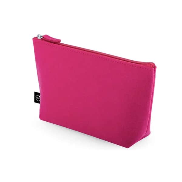 Vielseitige Tasche aus recyceltem Filz (100% rPET) - MALLORCA - Rosa
