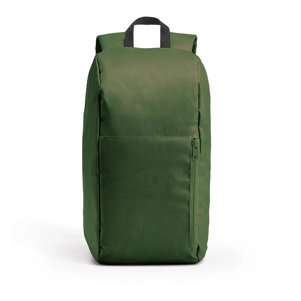 600D Polyester-Rucksack - LUGANE - Dunkelgrün