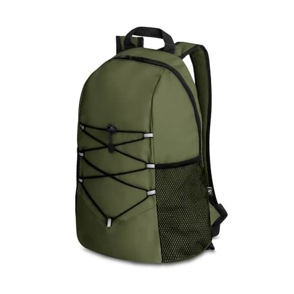 Rucksack aus 600D recyceltes Polyester - TURIM - Dunkelgrün