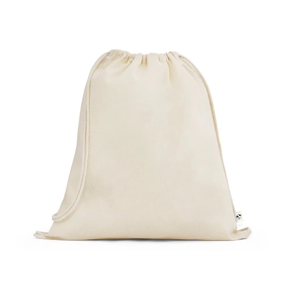 Turnbeutel aus 100% organische Bauwolle (140 g/m²) - BELIZE - Naturhell