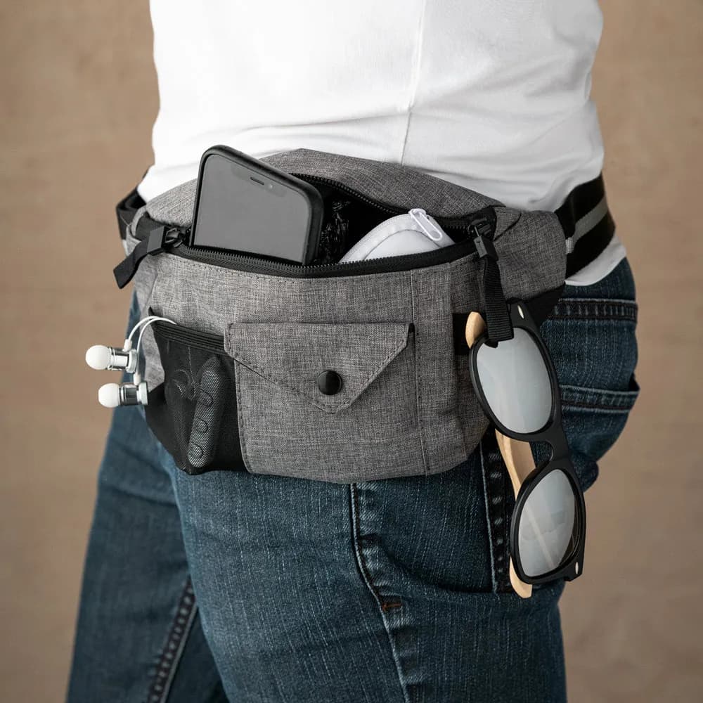 Hüfttasche aus 300D Polyester - MUZEUL - Blau