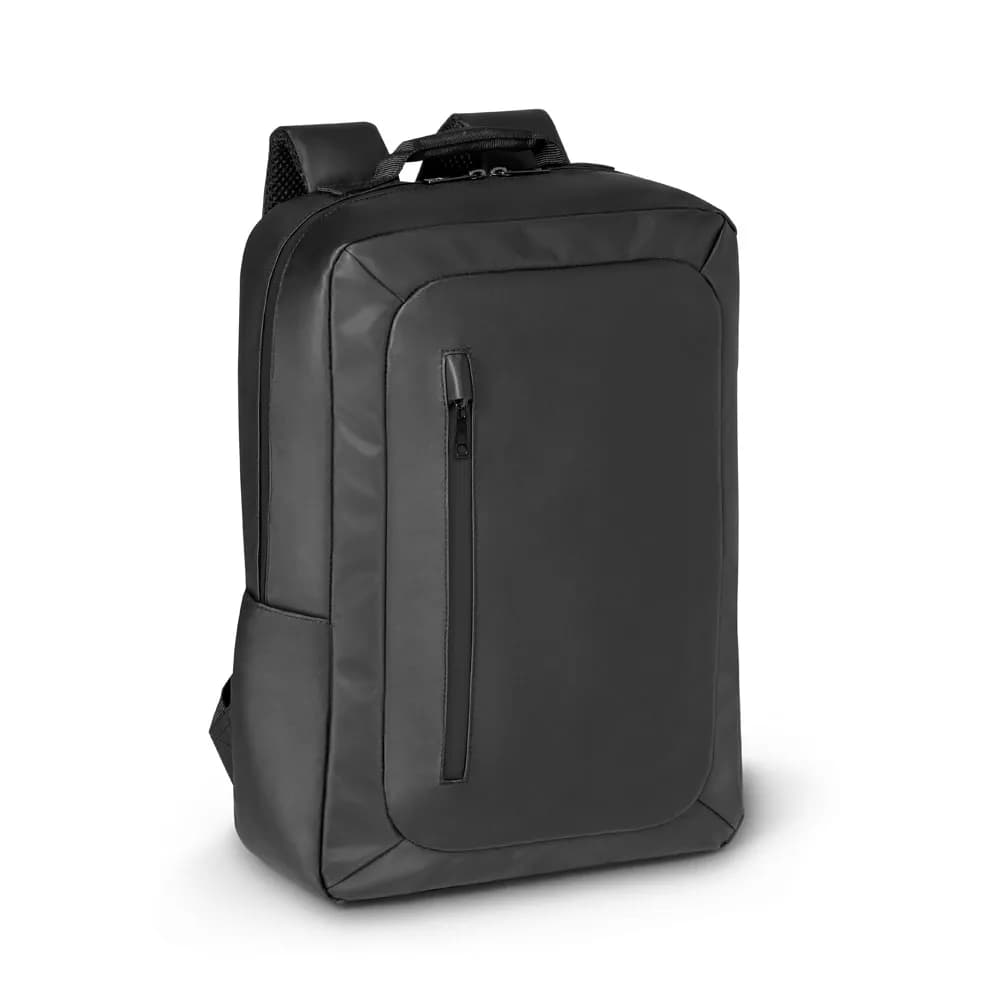 Rucksack aus hochdichtem, 600D recyceltes Polyester für Laptop 15 - OSASCO - Schwarz
