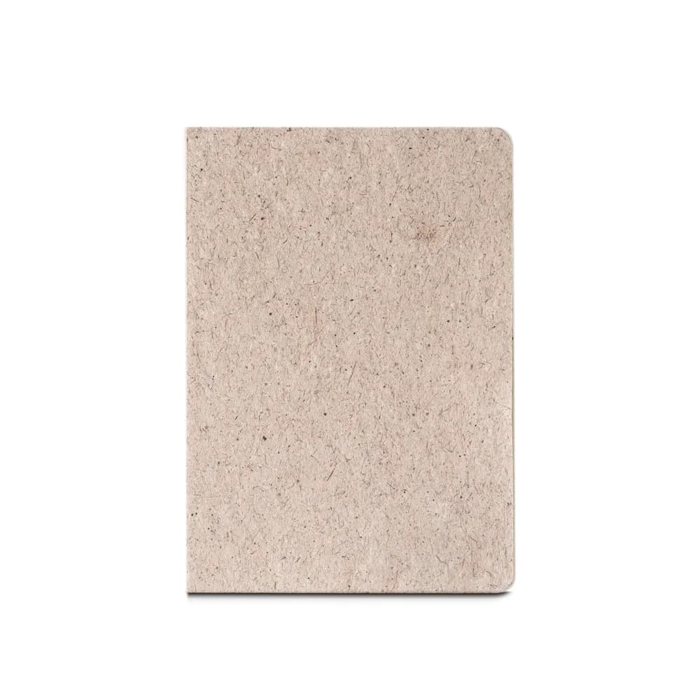 Notizbuch A5 mit semi-flexiblem Cover aus Teeblattverwertung (65%) - TEAPAD SEMI-RIGID - Natur