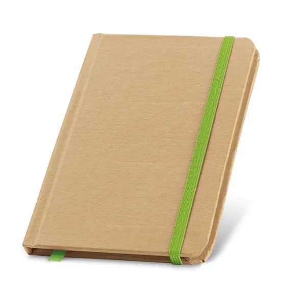 Notizbuch mit Hardcover aus Karton, 160 unlinierten - FLAUBERT - Hellgrün