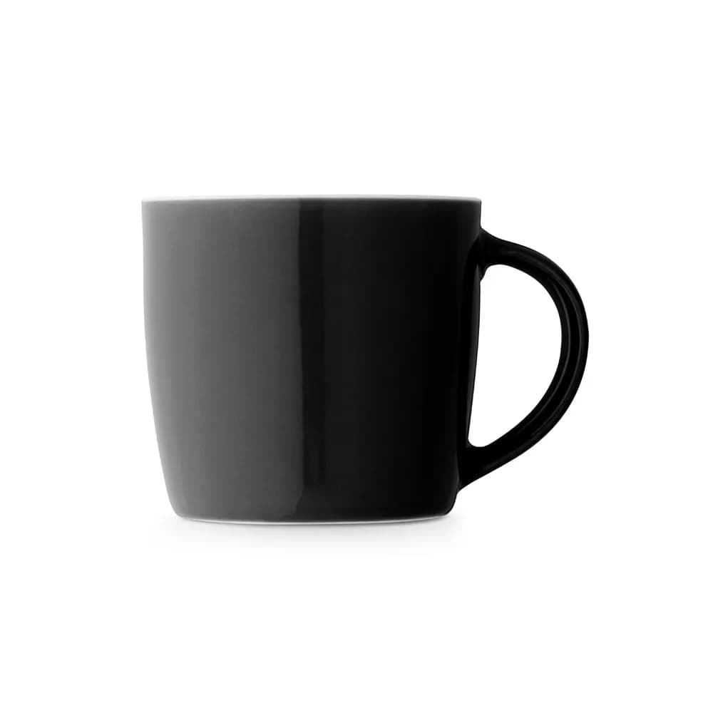 Tasse aus Keramik 370 mL - COMANDER - Schwarz